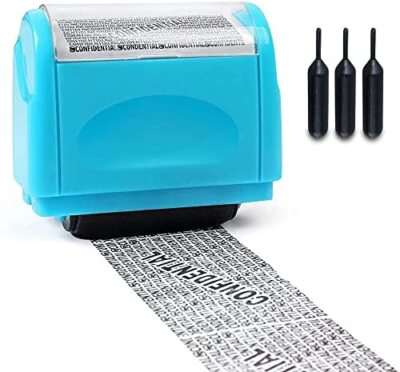 Timbro A Rullo Di Protezione Contro Il Furto Per La Privacy - Foto 5