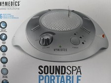 Homedics Sound Spa SoundSleep Portable White Noise Sound Machine - Brand New