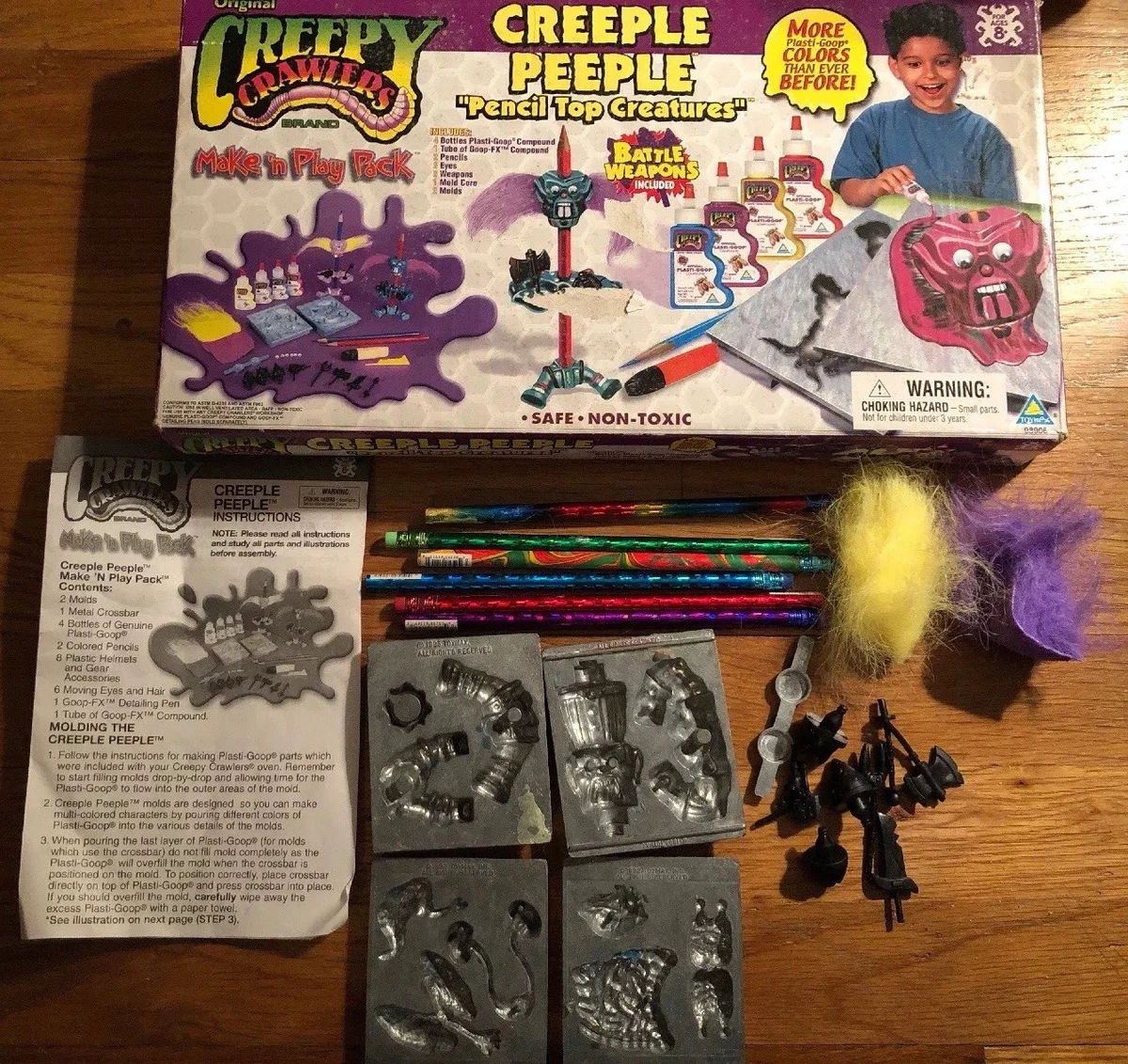 Desventaja Nido Corresponsal Creepy Crawlers Creeple Peeple Pencil Top Creatures & Graveyard Ghoulish Molds | eBay Desventaja Nido Corresponsal Creepy Crawlers Creeple Peeple Pencil Top Creatures & Graveyard Ghoulish Molds | eBay