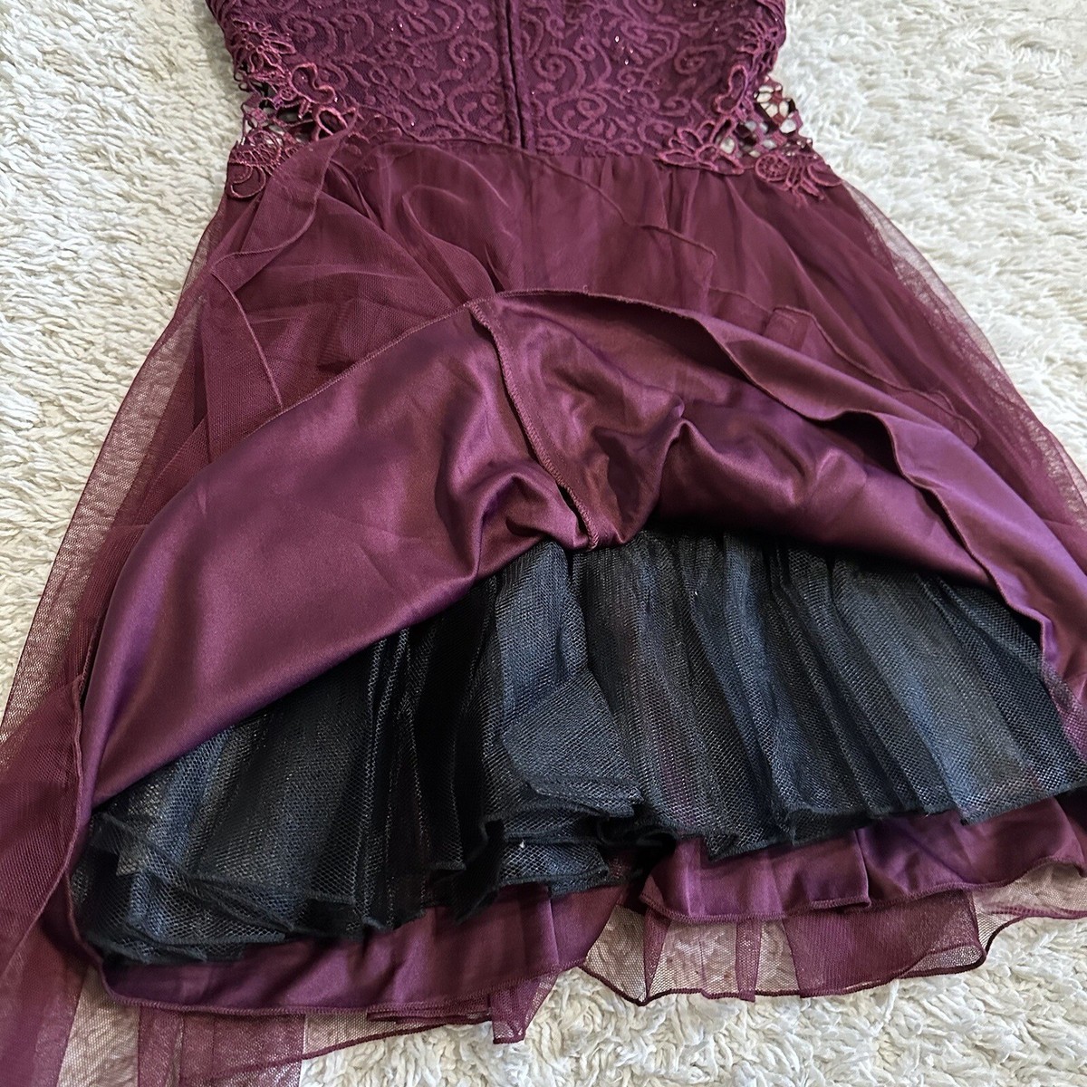 City Triangles dress size 9 Burgundy | eBay