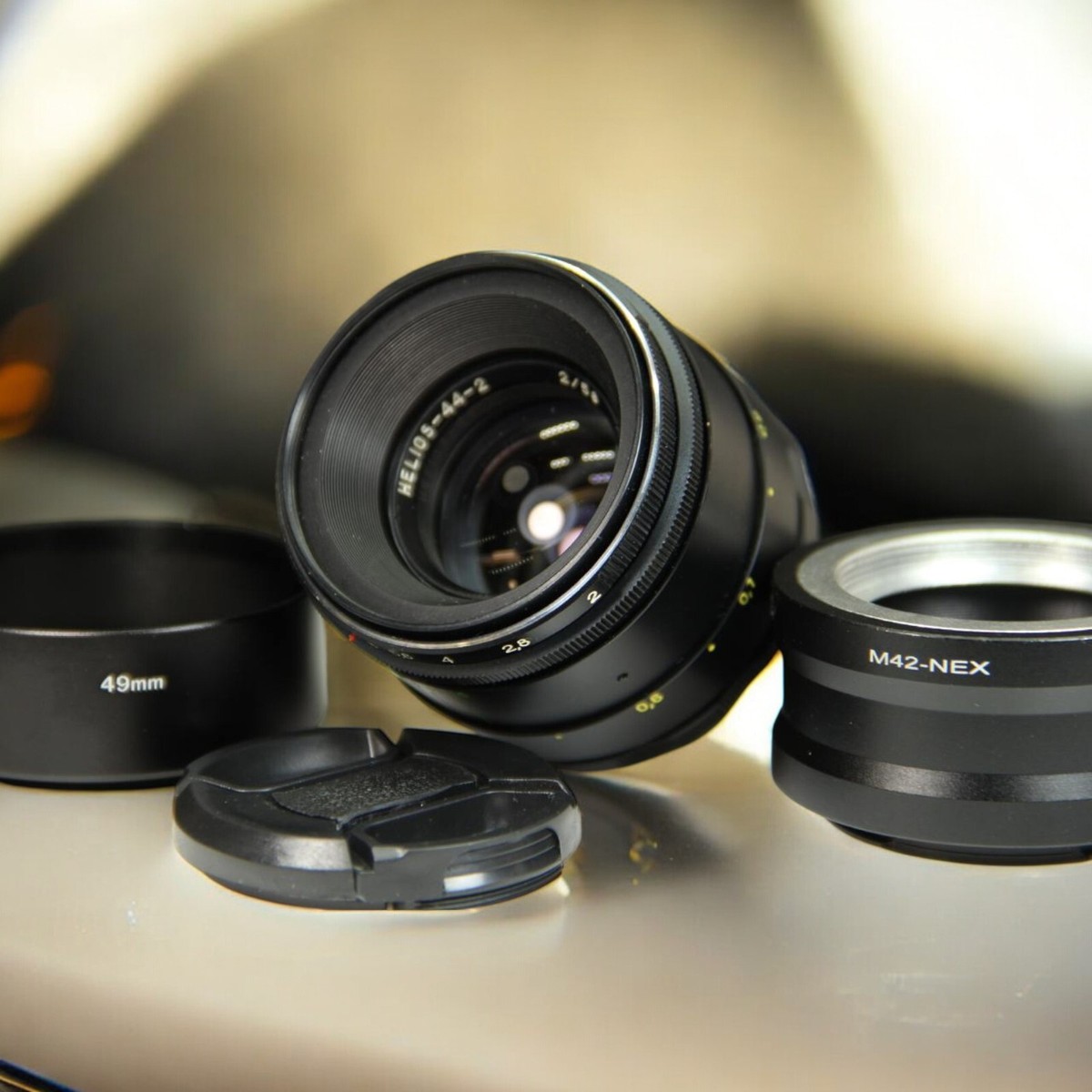 Helios-44-2 58mm f/2 Portrait Lens - Legendary Swirly Bokeh M42