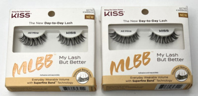 2x KISS Lash MLBB My Lash But Better Day-to-Day Lash 82742 / KMBB04
