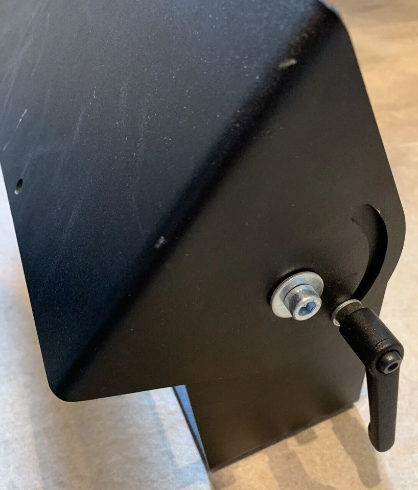 VESA 100x100 TV Monitor Wandhalterung sehr stabil 3mm Stahl Industriequalität - Bild 2 von 4