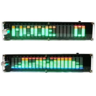 Music Spectrum DSP Equalizer 15 Band EQ LED Sound Level Rhythm Analyzer Display