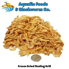10-lb Krill-Freeze Dried Arctic Krill Tropicals, Marines, Cichlids, Koi, Turtles