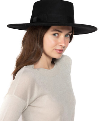 Nine West | Wool Felt Telescope Floppy Hat s-l400.jpg main image 3