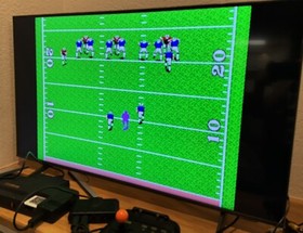 TurboGraphx-16 TV Sports Football Video Game HuCard in Original Case Tested