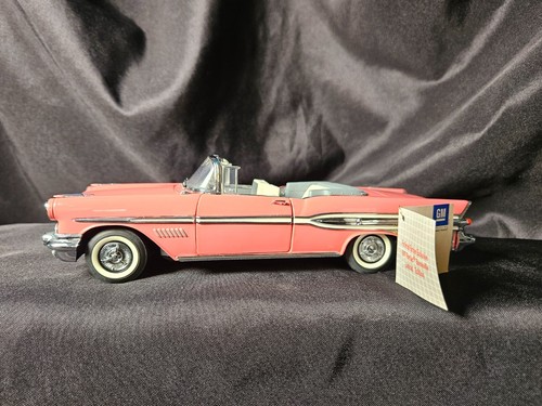 Franklin Mint 1957 Pontiac Bonneville Convertible 1:24 Scale Inv. #0053 - Picture 11 of 12