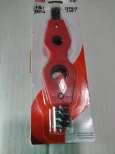 Oatey 31407 Steel Bristle Polystyrene Handle 4-In-1 Brush 1/2 & 3/4 in.