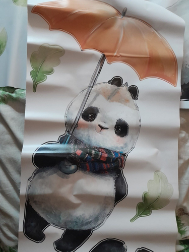 4x Panda Vinyl Stickers 40cmx20cm - 第 4/5 張圖片