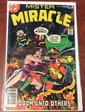 Mister Miracle - Issue #25 - 1978 - DC Comics - SLEEVE AND BOARD INCLUDED