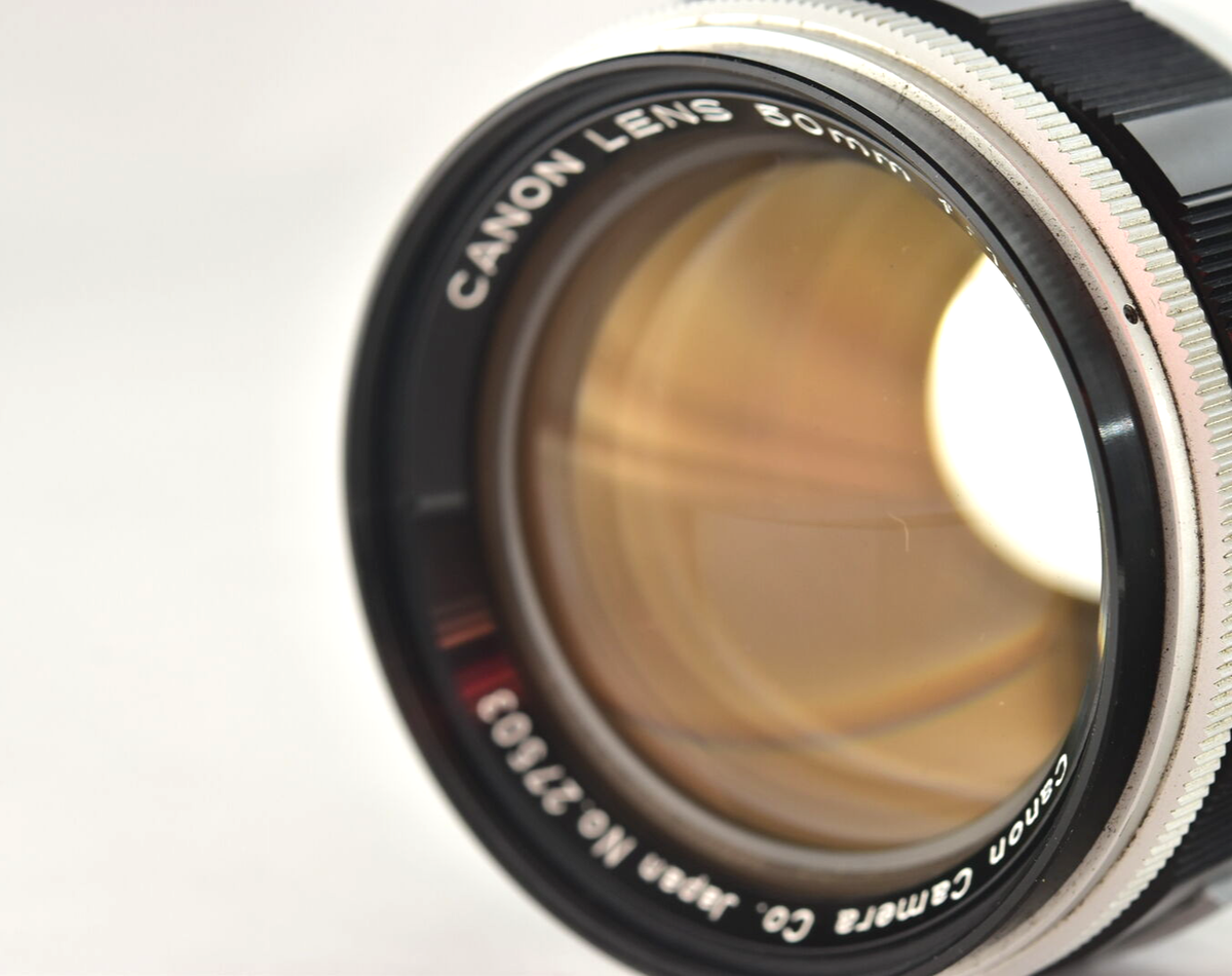 Cap [MINT] Canon 50mm f/1.2 MF Lens LTM L39 Leica Screw Mount From
