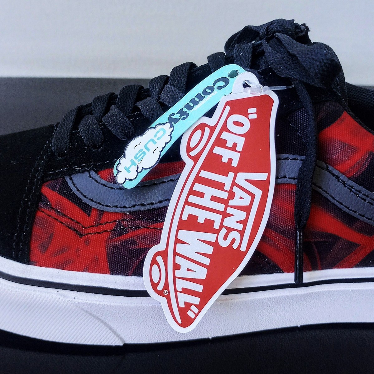 Vans Women's ComfyCush Old Skool Sneaker in Super Awesome After