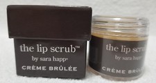 Sara Happ CREME BRULEE The Lip Scrub Jojoba Seed Oil Full Sz 1 oz/30g New Sealed