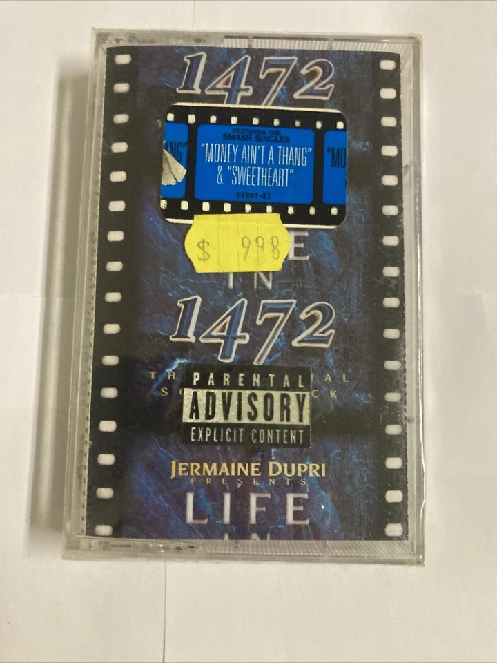 Jermaine Dupri - Life in 1472 (Cassette, Jul-1998, Columbia) Brand New! B11 - Image 3 of 4