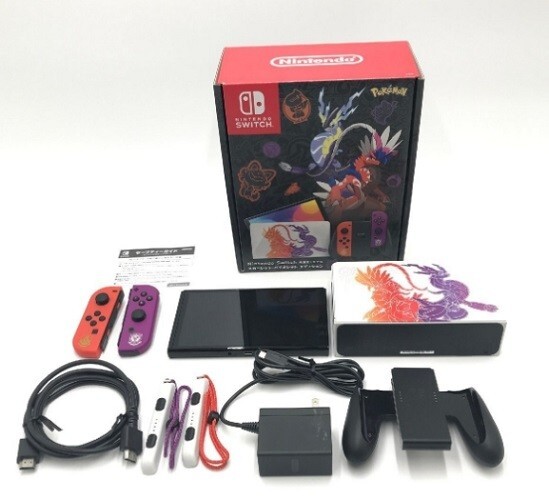 Nintendo OLED Switch Console Pokémon Scarlet Violet Limited