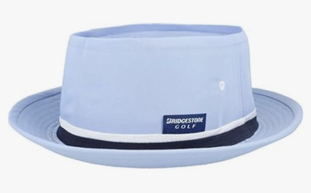 NEW Bridgestone Poplin Bucket Hat Light Blue eBay