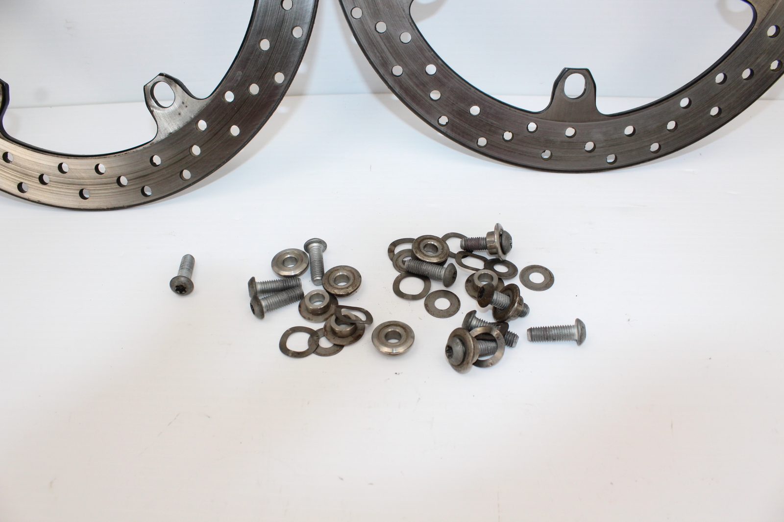 0005 BMW K1200GT K1200RS FRONT LEFT RIGHT BRAKE ROTORS DISCS 34112338232 eBay