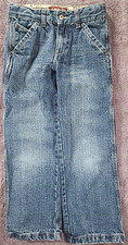 Levis Carpenter Jeans Boys Size 7 Adjustable Waist