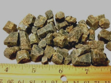 Sapphire blue green Corundum crystal all natural 1/4-1 inch Madagascar 1/4 pound