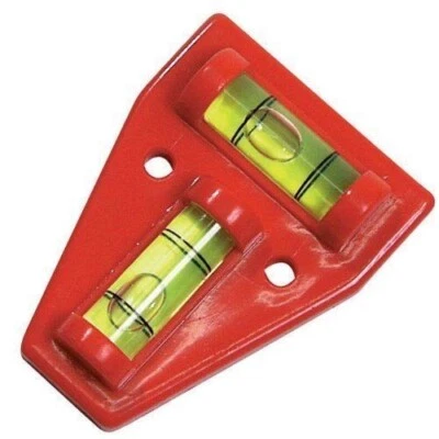 MAYPOLE 2 Way Small Motorhome Levelling Aid Indicator Spirit Level - Camping Fields