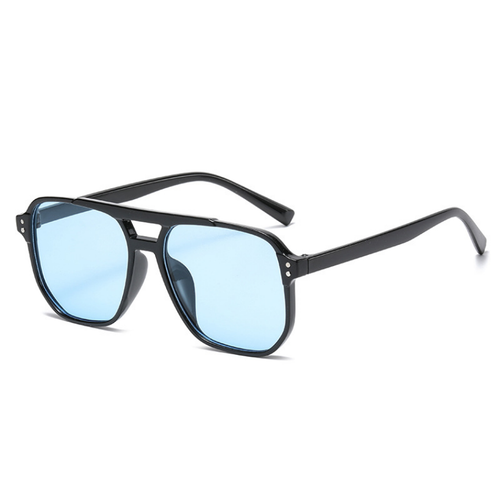 Vintage Retro 70s Sunglasses Women Men Classic Large Square Frame Shades Glasses - Picture 8 of 12
