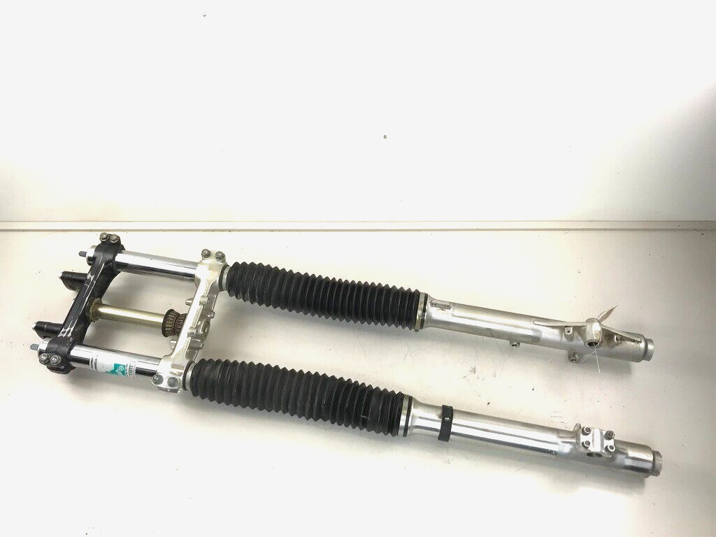 84 Honda XR250 XR 250 OEM Front Forks Leg Tube Triple Tree Shocks