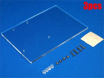 3Pcs Universal Arduino Uno Experimental Platform Transparent Clear ...