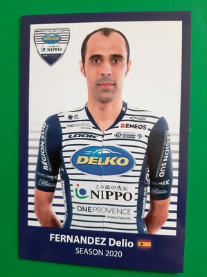 CYCLING cycling card DELIO FERNANDEZ team NIPPO DELKO PROVENCE 2020