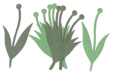 Jolee's by You non adhesive Paper STEMS DARK MIX 3 Fast FREE SHIP! 56591