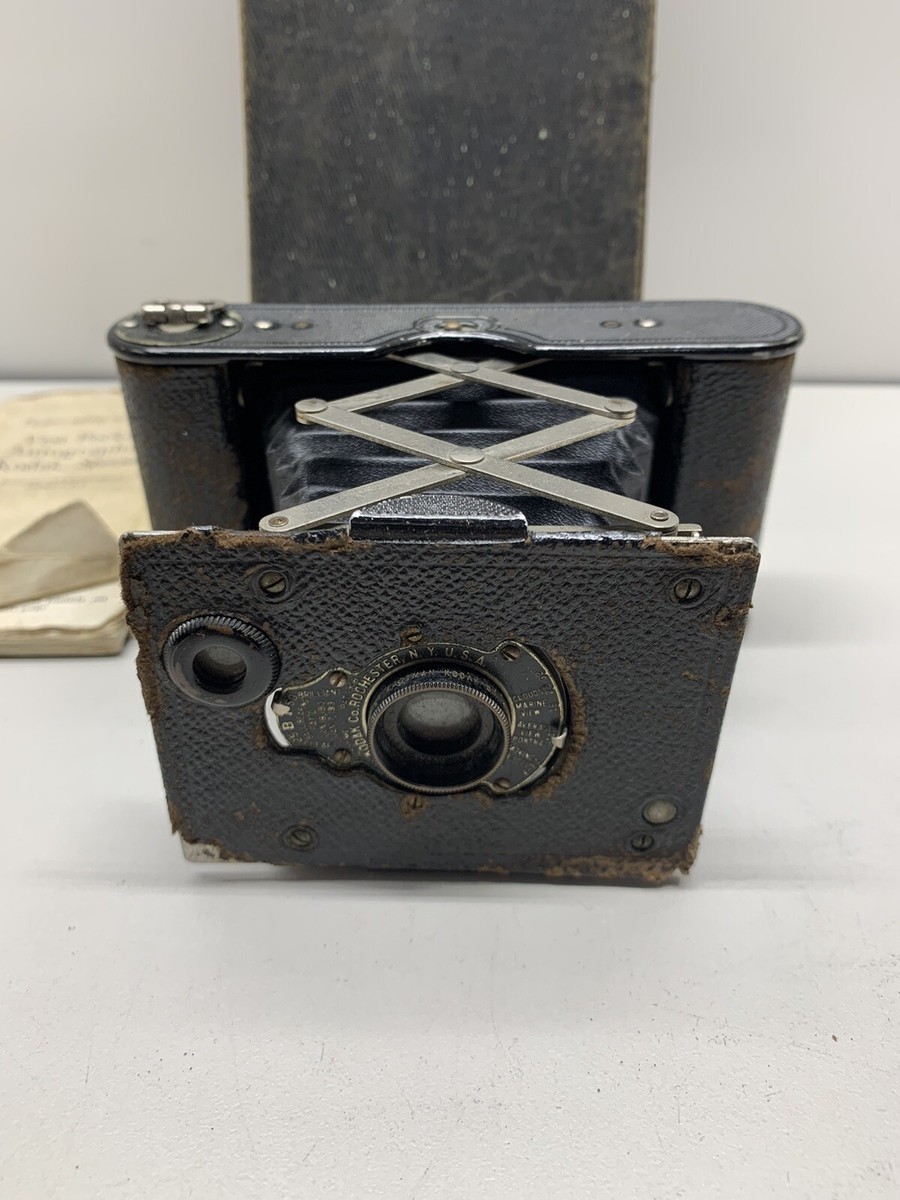 Antique 1913 Eastman Kodak Anastigmat F-7.7 84mm Folding Camera