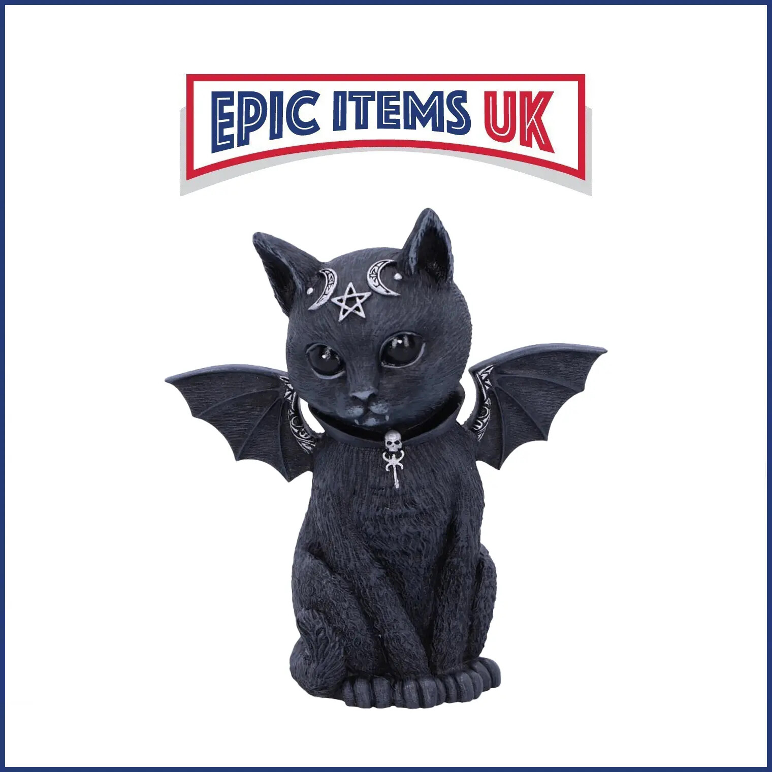 Nemesis Now Malpuss Winged Occult Cat Figurine 10cm - IN STOCK