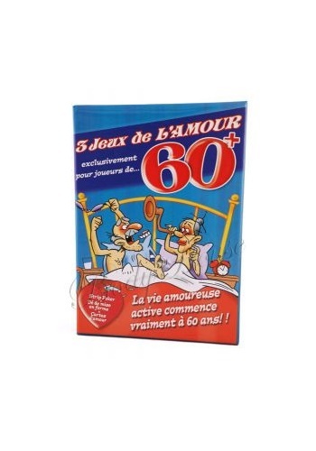 Jeu Love game + 60 ans pour animer vos soirées de couple senior à la maison