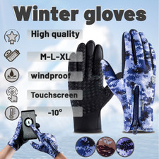 Winter Warm Gloves Running Gloves Touch Screen Anti Slip Lightweight Ski Gloves
