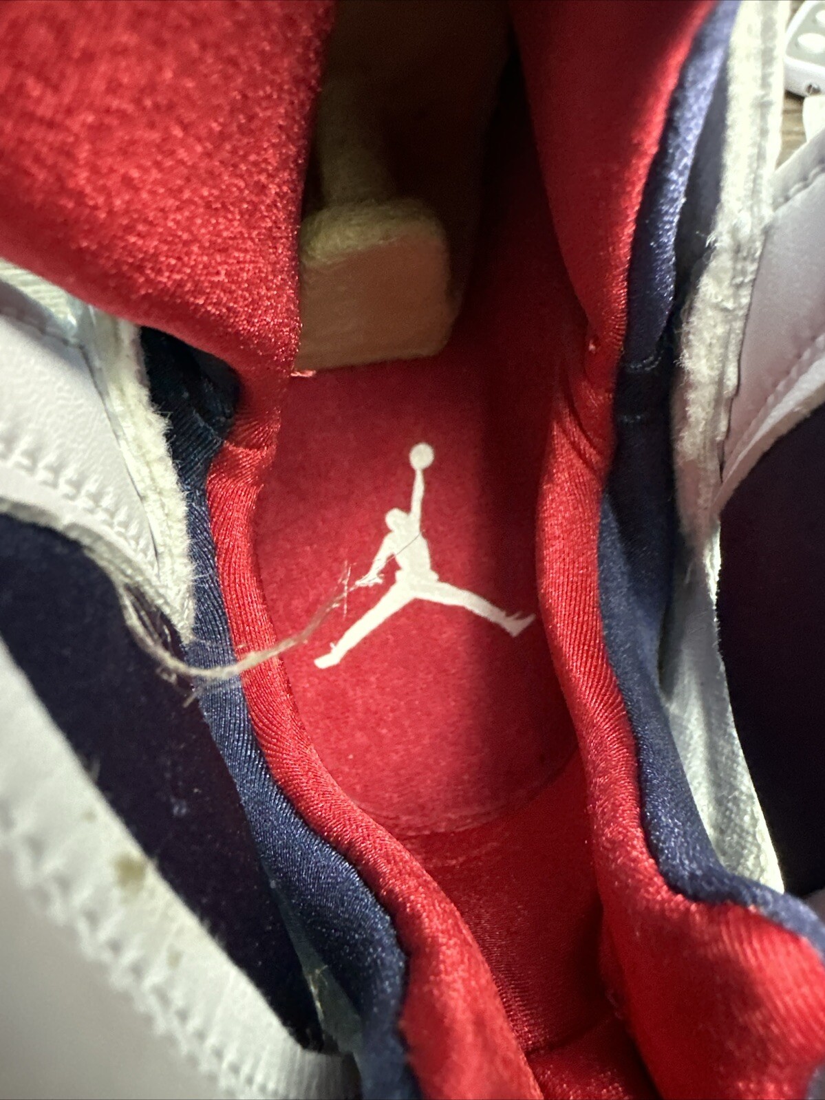 Nike Air Jordan Retro 7 VII 2004 Olympic 304775 171 Size 10 DS OG thumbnail 9