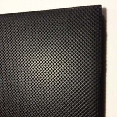 Soletech 200 abrasion toplifting sheet 18''x18'' Black  7/32'',10.5 iron,5.6 mm