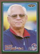Dave Ritchie 1998 Jogo CFL card #39 Montreal Alouettes Cincinnati Bearcats