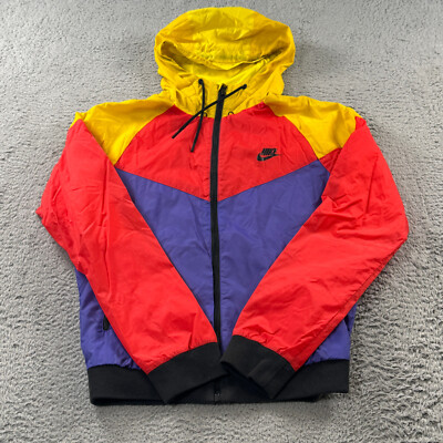 Nike Sportwear Jacket Men s Small Windrunner Amplify Heritage CW2312-644
