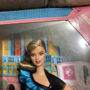 Barbie Dolls Of The World Argentina Teresa Face 2011 Passport Series W/Pet NIB
