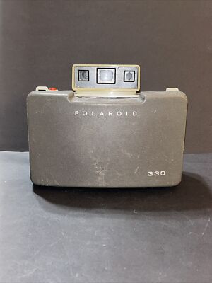 Vintage Polaroid Automatic Model 330 Land Camera with Shell