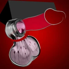 Male Silicone Chastity Cage Ball Stretcher Scrotum Squeeze Ring Delay Ball BDSM