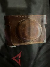 Leica Vintage Genuine Leather Case Brown for Leica M1 M2 M3 no strap see picture
