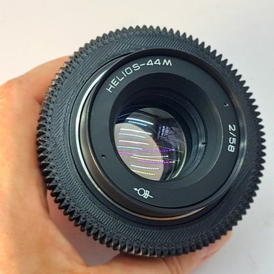 Helios-44M 58mm f/2 Soviet Vintage Lens + M42 Fuji FX Adapter | Swirly Bokeh