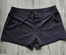 La Blanca Women's All Aboard 3" Board Short Black swim size Large Worn Once 