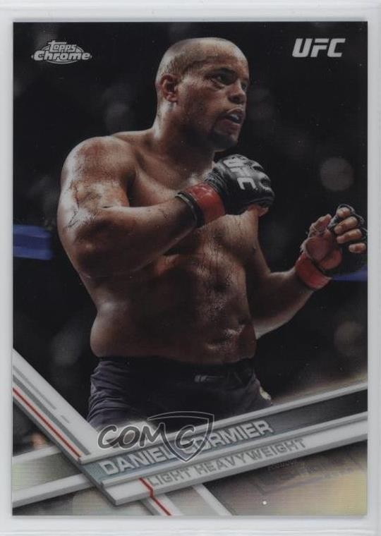 2017 Topps Chrome UFC Refractor Daniel Cormier #3 ms9