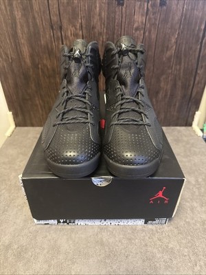 US 9.5 Mens Air Jordan 6 Black Cat Olympic NIKE JORDAN - NEVER WORN