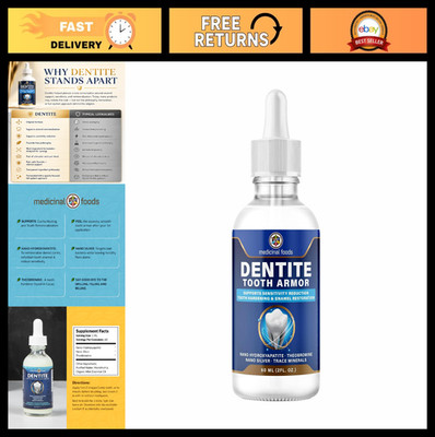 Nano Hydroxyapatite Tooth Enamel Repair Drops | Sensitivity Relief & Remineraliz