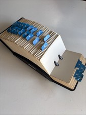 Vintage Rolodex V524J Metal A-Z Blank Cards Made In USA