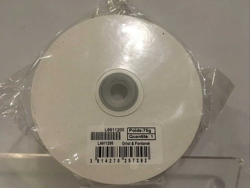 Oriol & Fontanel Yves Saint Laurent Black Gold Ribbon 3/8” France 75 Grams - Image 2 of 4