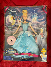 Disney Cinderella 12" Fashion Doll Light-Up Gown  Slippers Special Edition